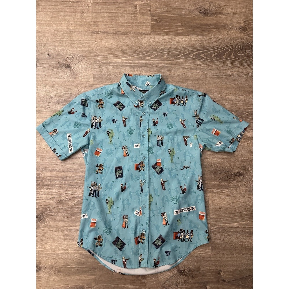 Back To The Future Series 2 RSLVT Short Sleeve Shirt Men's Small